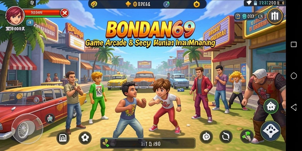 Tampilan gameplay BONDAN69 dengan aksi yang seru dan grafis menarik.