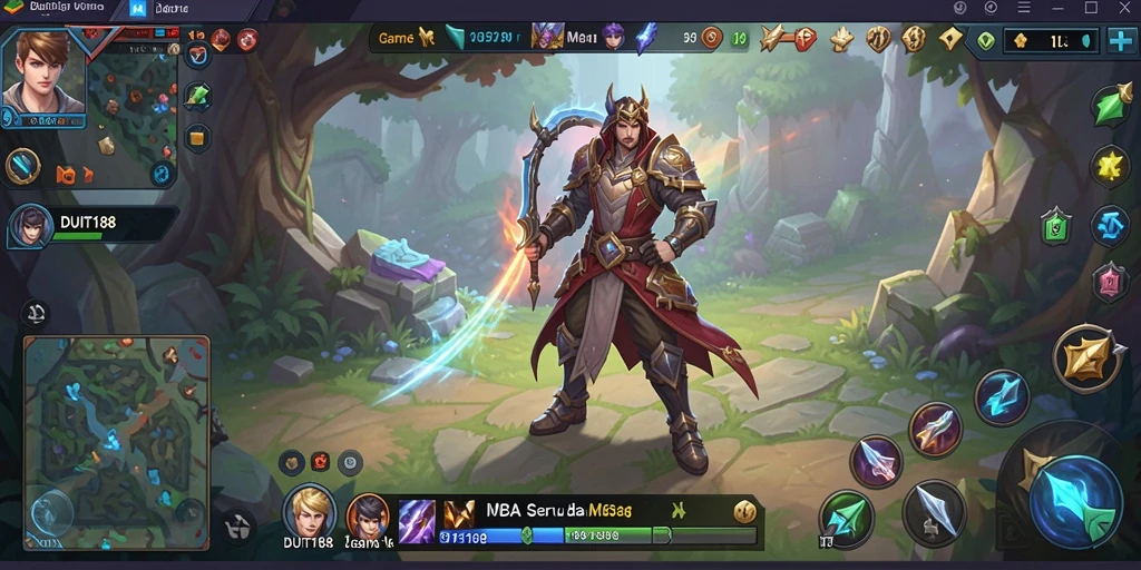 Tampilan menarik dalam gameplay seru DUIT188.