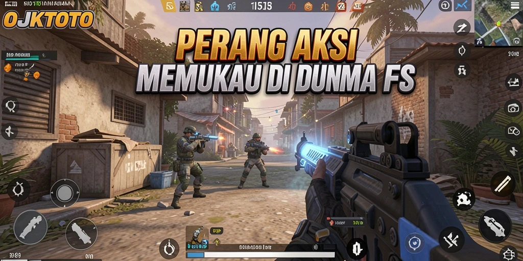 Menampilkan aksi tembak-menembak seru di OJKTOTO.